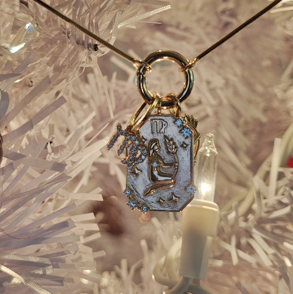 Anthropologie Virgo Charm Necklace - Picture 4 of 8